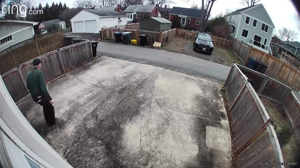 Ring security footage reportedly shows neighbor tossing poisoned meat into yard